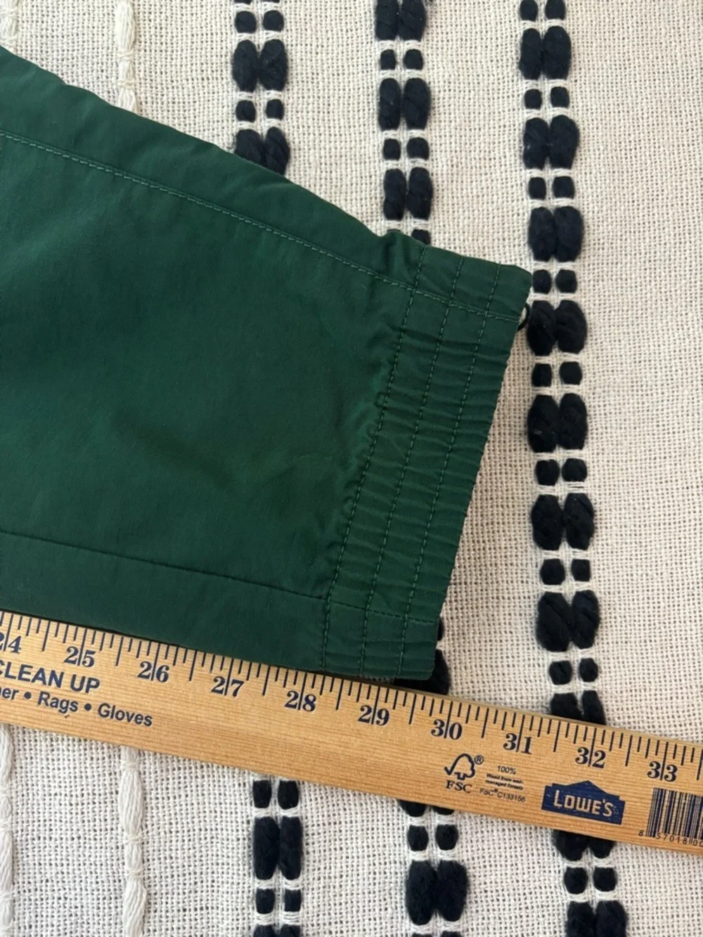 Without Walls Trail Pants Mens Size L Green Gorpcore Hiking Outdoor Zip Ankle